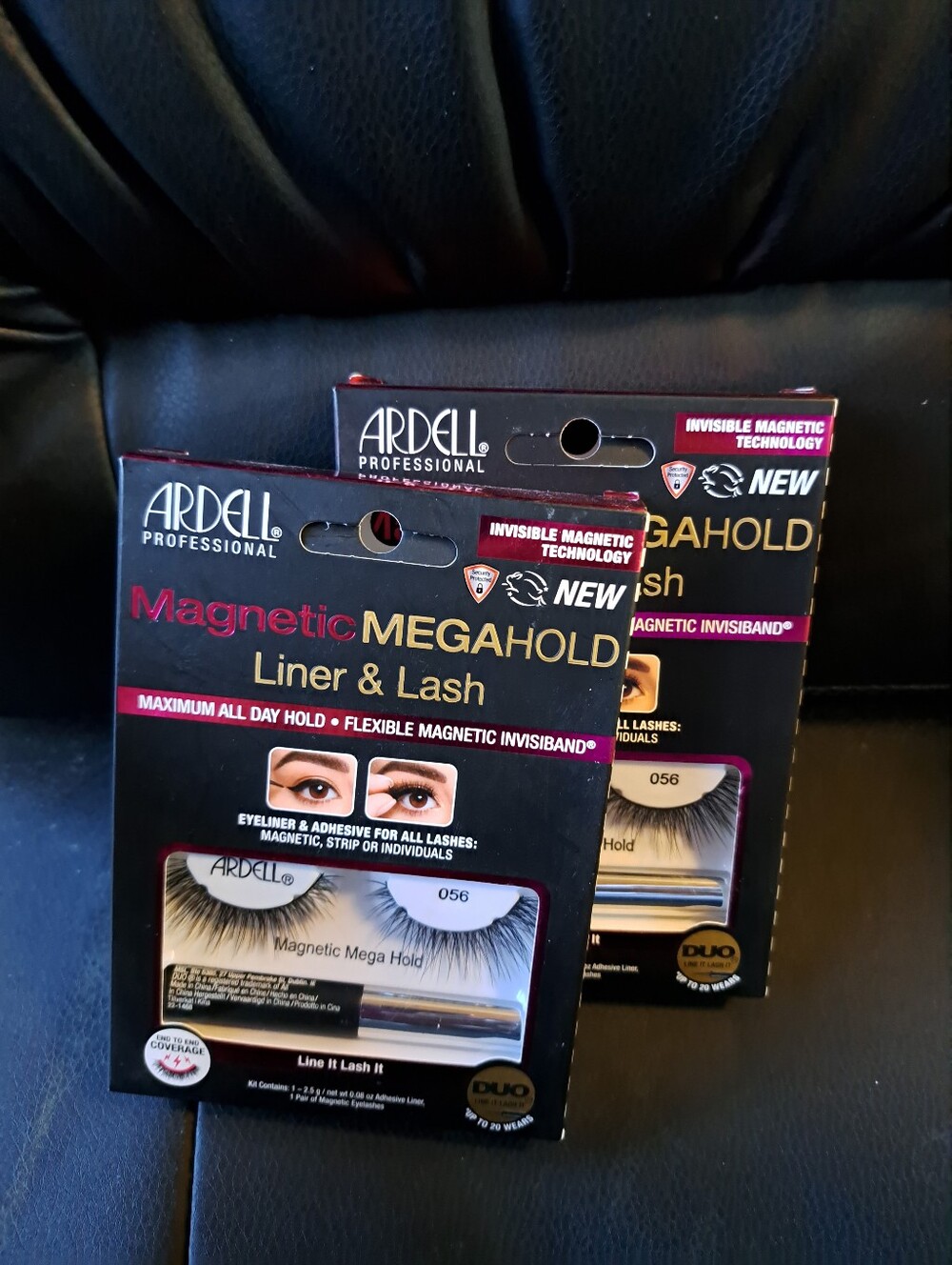 Ardell Magnetic Megahold Liner & Lash Set - Black Set Of TWO, BUNDLE